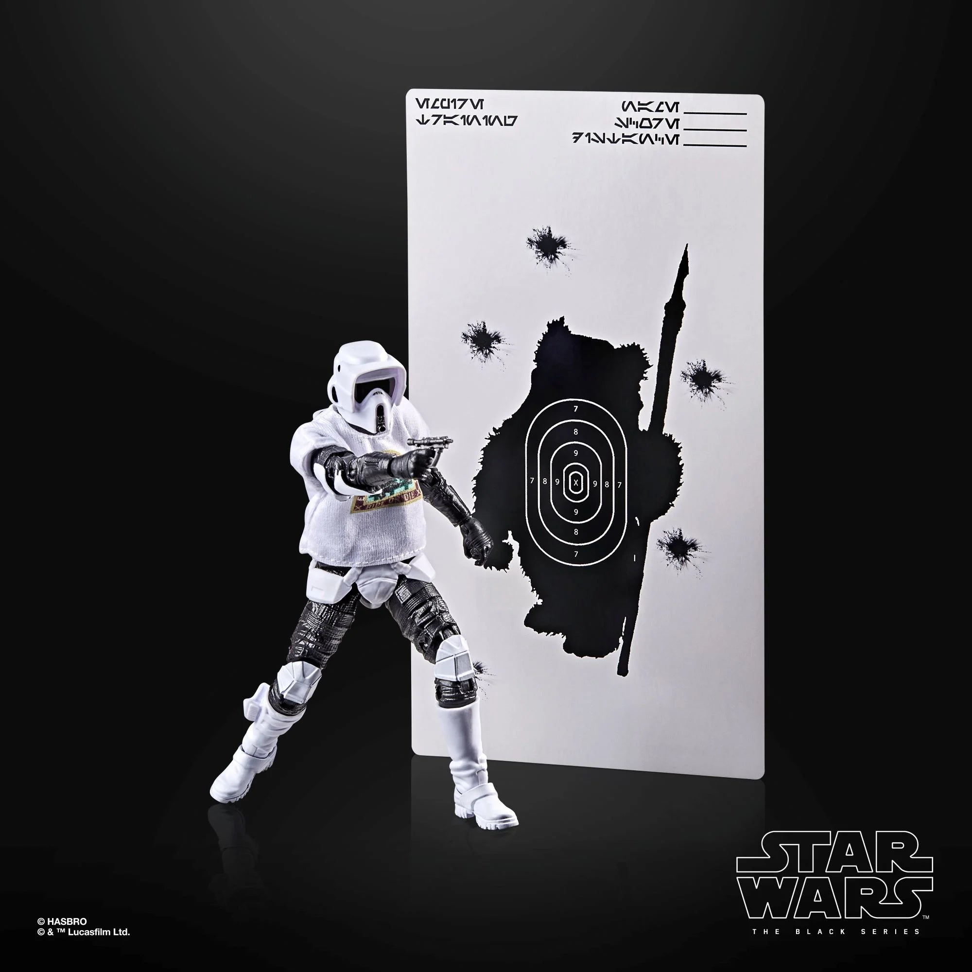 STAR WARS - Scout Trooper "May the 4th be.." - Fig. Black Series 15cm