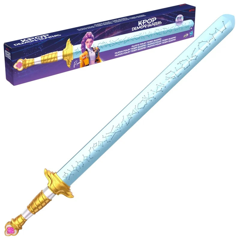 K-POP DEMON HUNTERS - Rumi's Four Tiger Sword - Nerf 61cm
