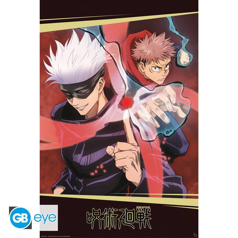 JUJUTSU KAISEN - Itadori & Gojo - Poster 91x61cm