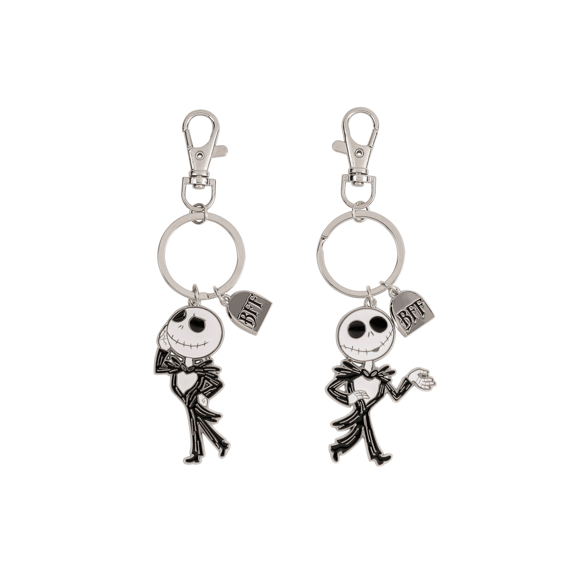 NIGHTMARE BEFORE XMAS - Duo Set Metal BFF Keychains