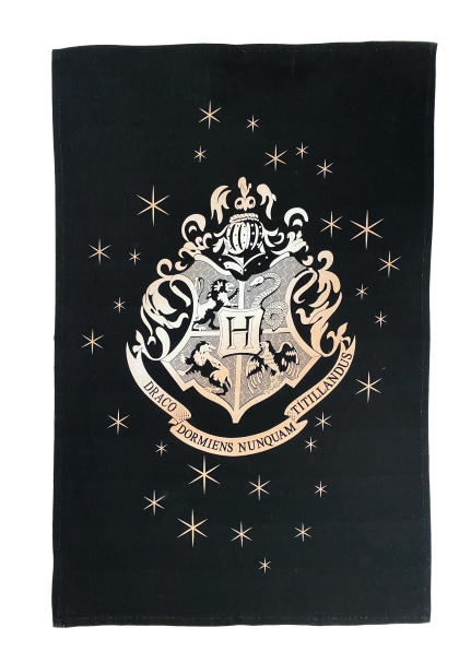 HARRY POTTER - Hogwarts Gold - Twin tea towel pack