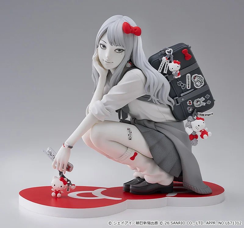 JUNJI ITO X HELLO KITTY - Gyaru Tomie x Hello Kitty - Statue 14cm