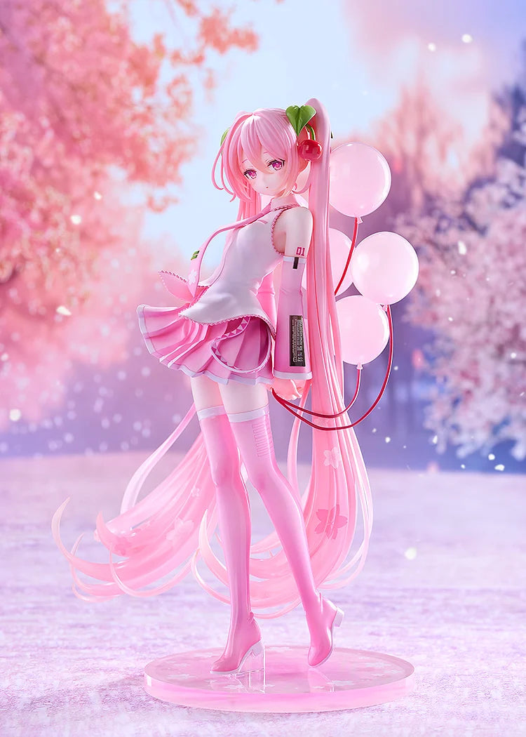 HATSUNE MIKU - Sakura Miku GSC Illustration - Statue 1/7 26cm