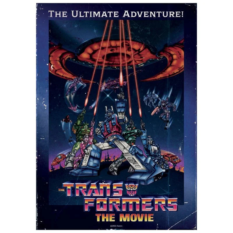 TRANSFORMERS THE MOVIE - 40th Anniv. - Art Print - Limited Edition