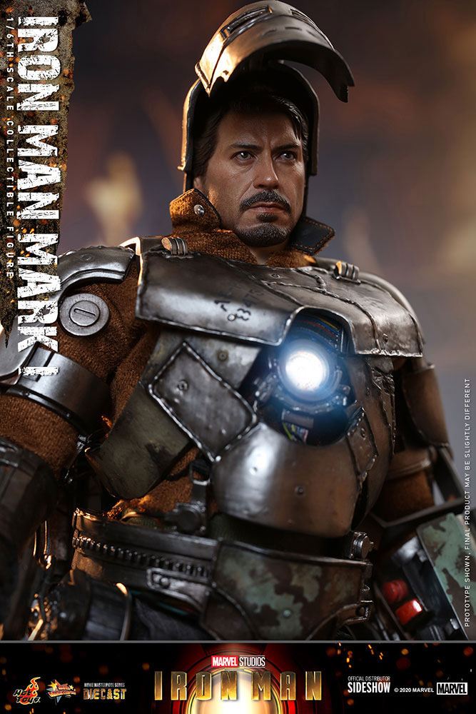 MARVEL - Iron Man Mark I - Statuette articulée Movie Masterpiece 30cm