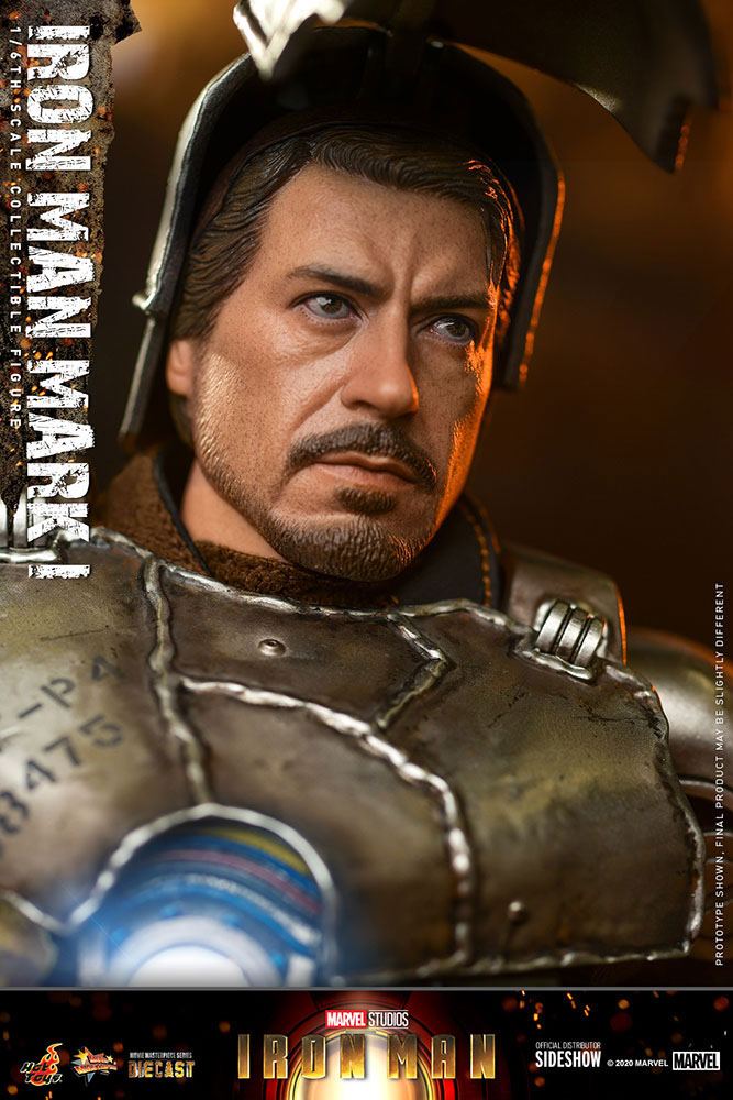MARVEL - Iron Man Mark I - Statuette articulée Movie Masterpiece 30cm