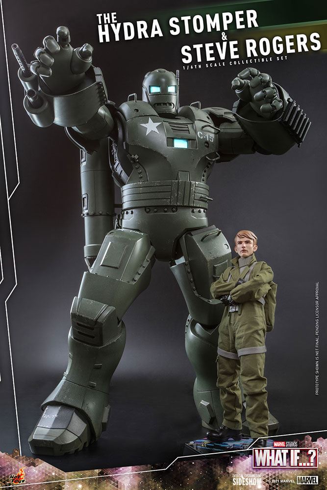 MARVEL - Hydra Stomper & Steve Rogers (What if...?) - Figures 56cm