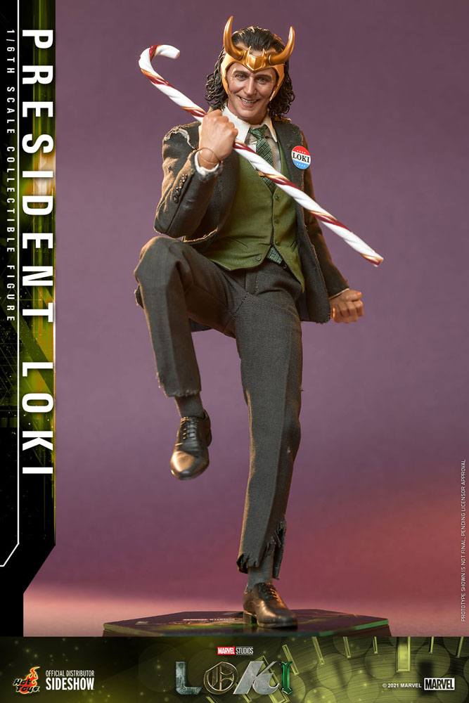 MARVEL STUDIO - Loki : Loki President - Statuette articulée 31cm