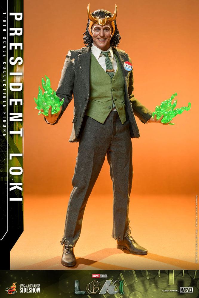 MARVEL STUDIO - Loki : Loki President - Statuette articulée 31cm