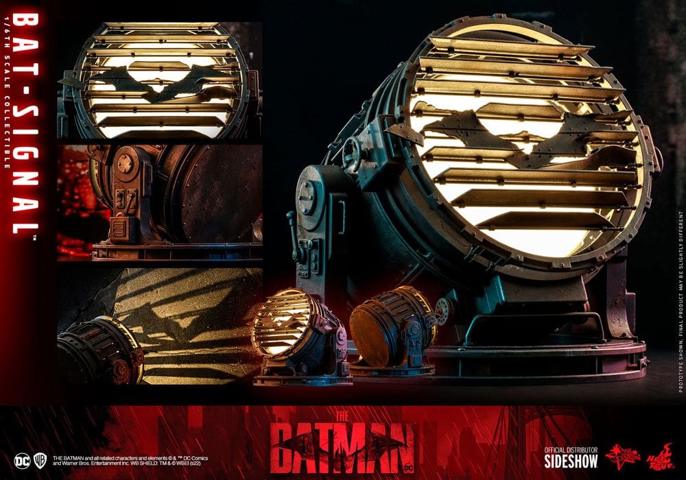 DC COMICS - The Batman : Bat-Signal -Figurine 1/6 Scale accessory 23cm