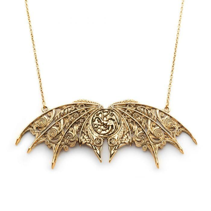HOUSE OF THE DRAGONS - Targaryen Plate Double Hung - Necklace