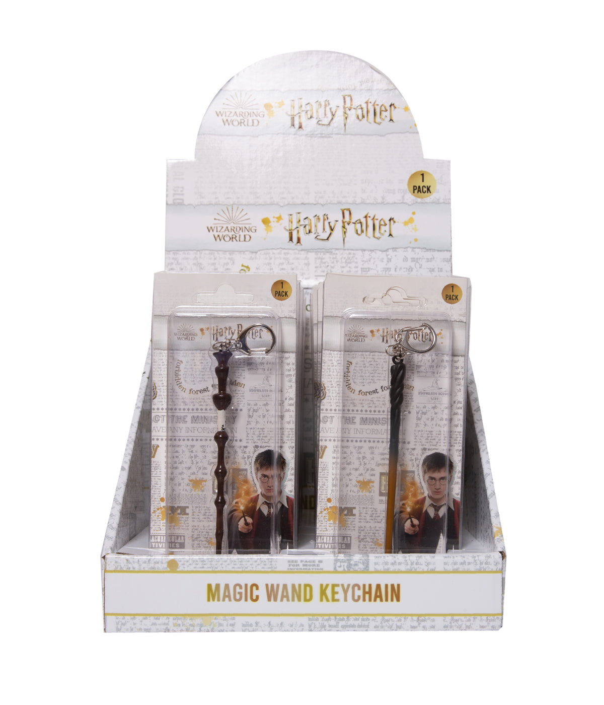 HARRY POTTER - Keychain (Display 12 Pcs)