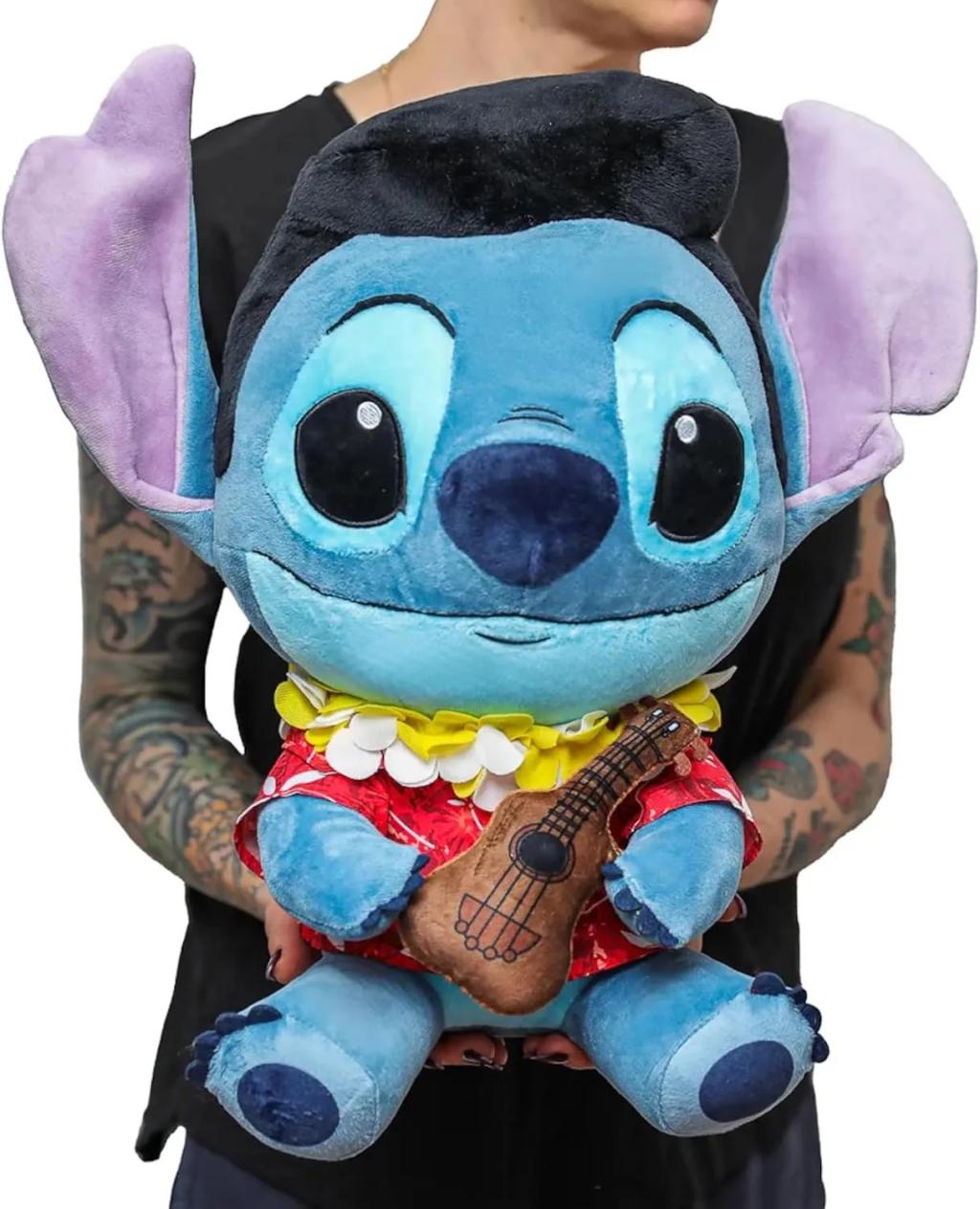 STITCH - Elvis Hawaii - Peluche Vibrante Kidrobot - 40cm