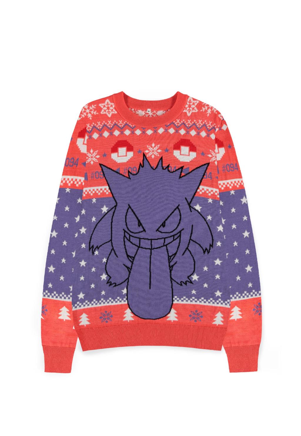 POKEMON - Gengar - Christmas Jumper (M)