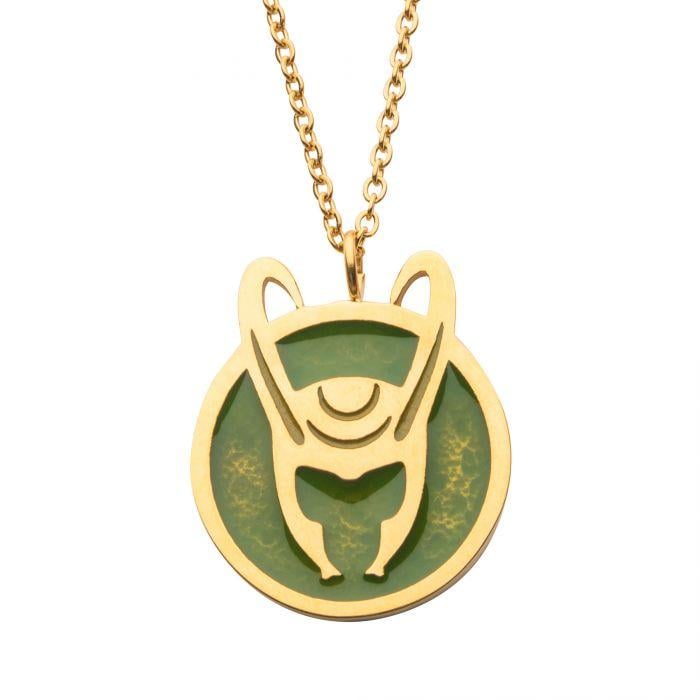 LOKI - Helmet - Pendant Necklace