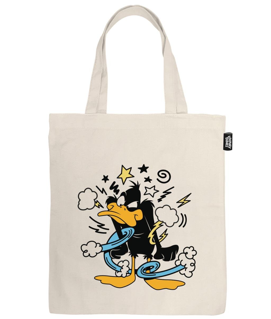 LOONEY TOONS - Daffy Duck - Tote Bag - 41x37cm
