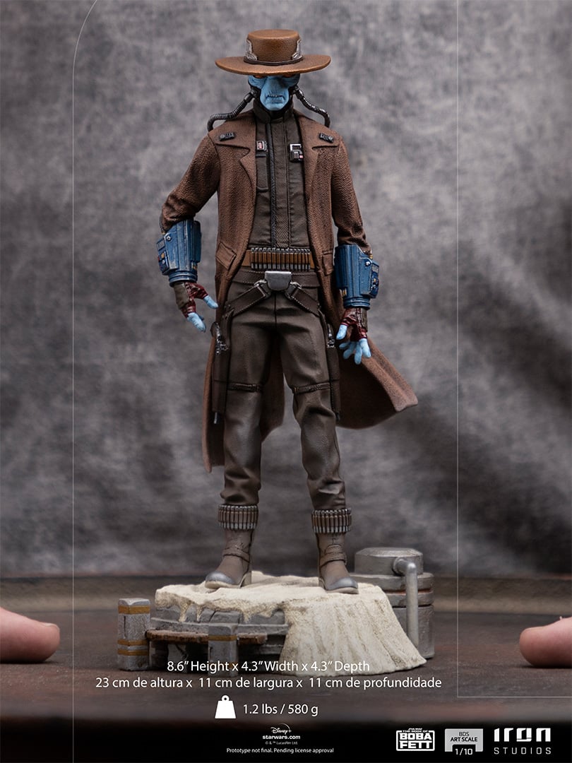 STAR WARS - Cad Bane - Statuette BDS Art Scale 1/10 "23x11x11cm"