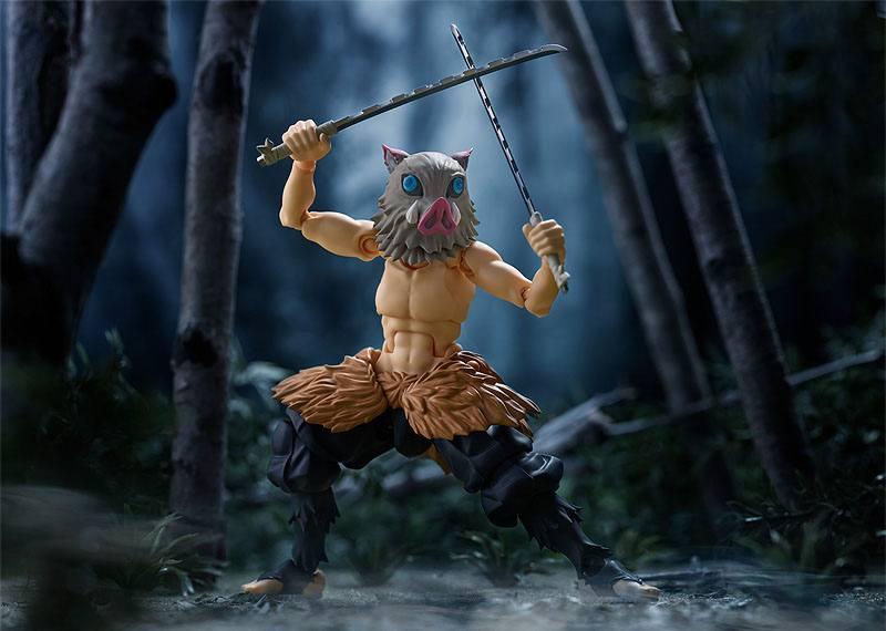 DEMON SLAYER - Inosuke Hashibira - Figurine Figma 14cm