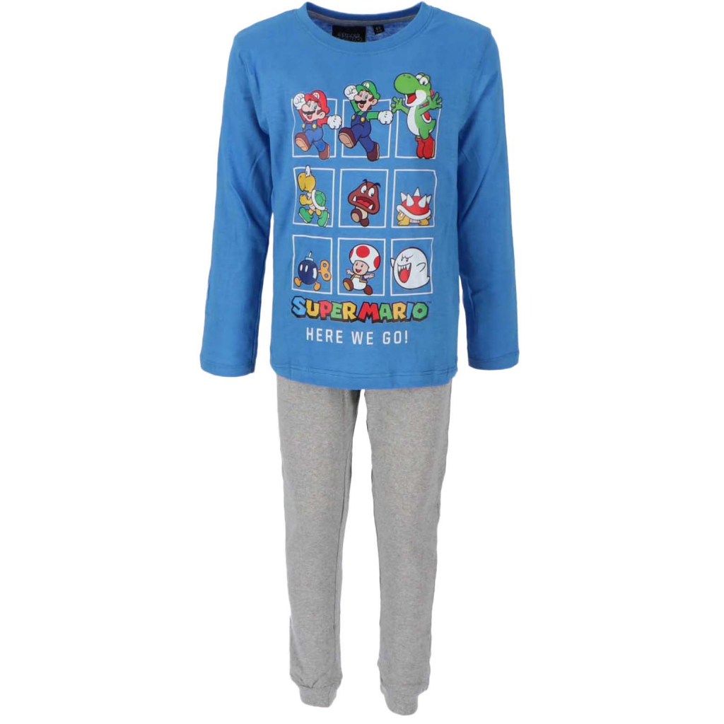 SUPER MARIO - Here We Go - Kids Pyjama - 4 Years