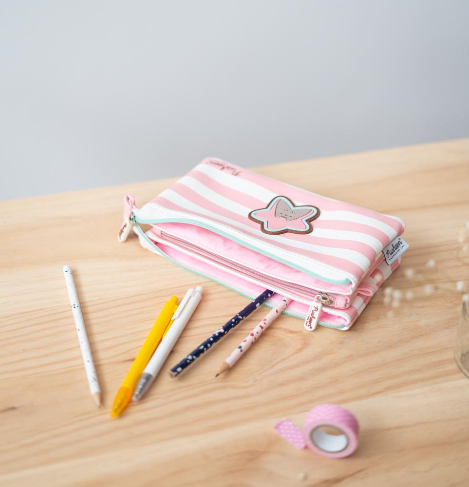 PUSHEEN - Rose Collection - Trousse Triple