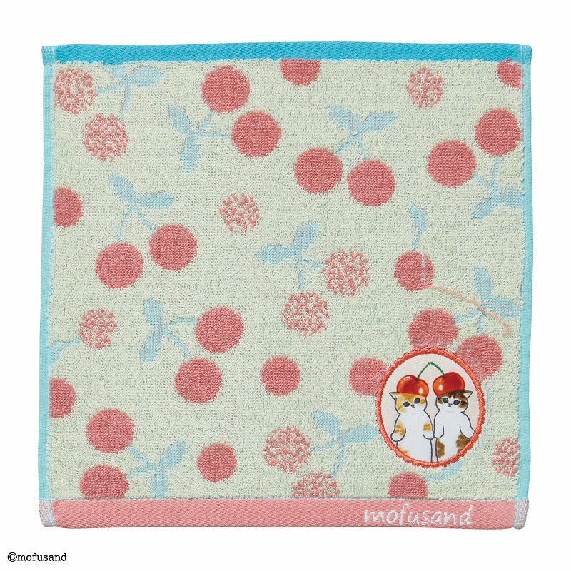 MOFUSAND - Kitten-Nyan Cherry - Mini Towel 25x25cm