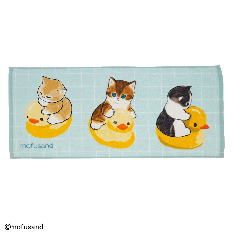 MOFUSAND - Kitten-Nyan Duck - Towel 34x80cm