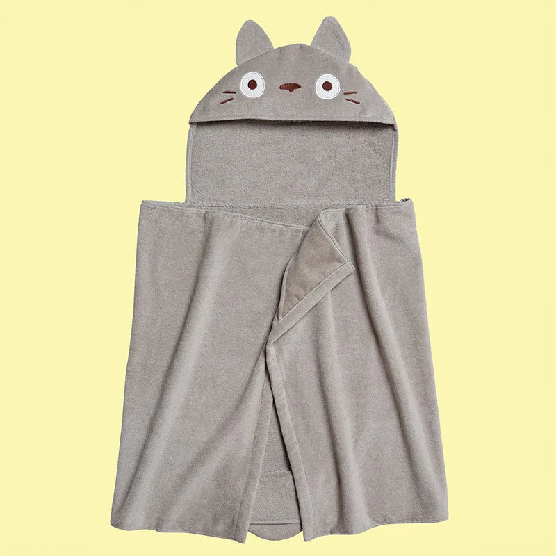 MY NEIGHBOR TOTORO - Grey Totoro - Natsu Bath Cape 70x140cm