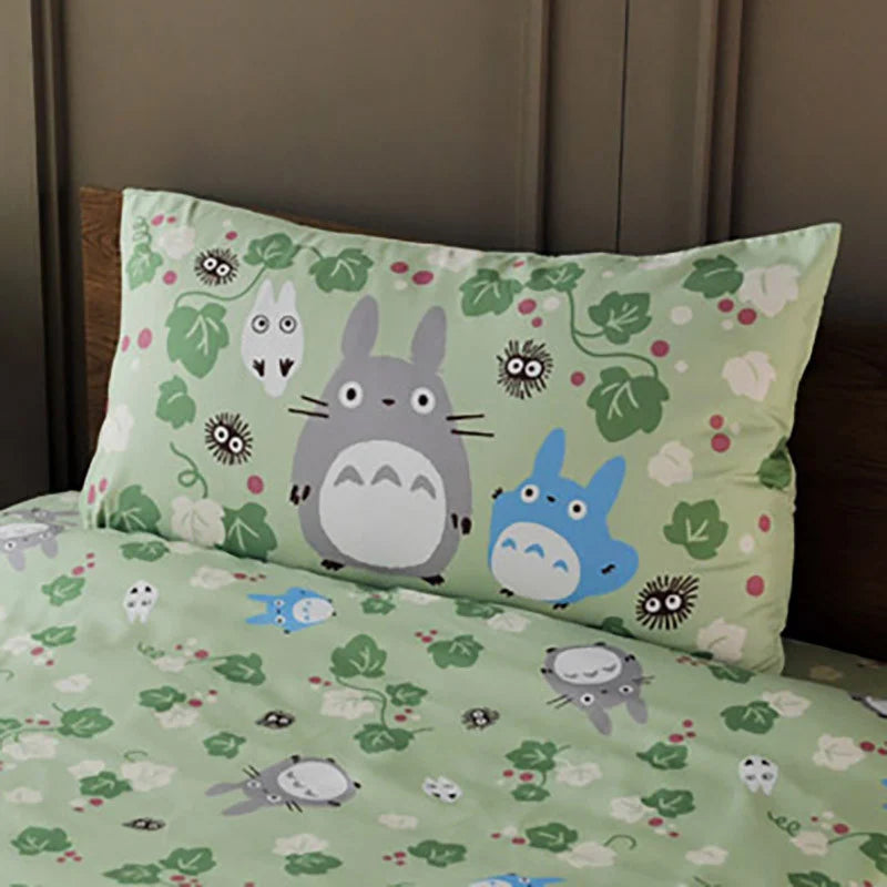 MY NEIGHBOR TOTORO - Totoro Green Leaf - Natsu Cushion Cover 45x45cm