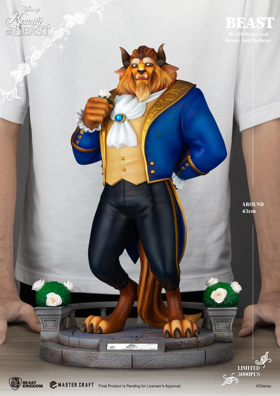 DISNEY - Beauty & The Beast - Beast - Statuette Master Craft 43cm
