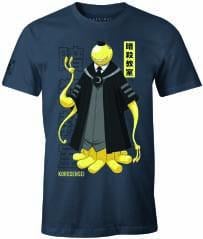 ASSASSINATION CLASSROOM - Koro Navy Blue - Men T-shirt (XL)