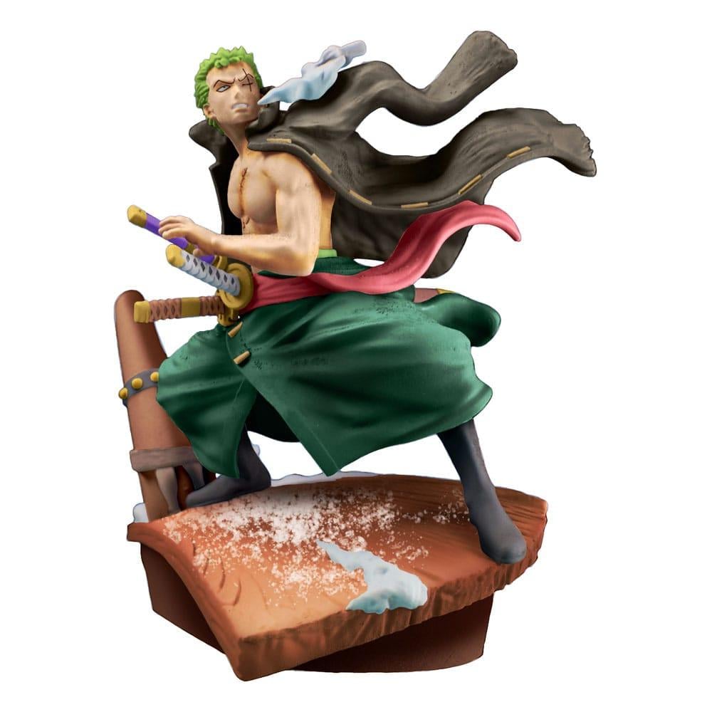 ONE PIECE - Logbox Re Birth Egghead - 4 Statue Set Petitrama 9cm