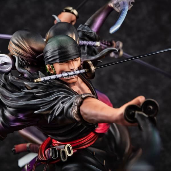 ONE PIECE - Zoro Vers. demon spirit kyuutouryuu asura - Statue 17cm