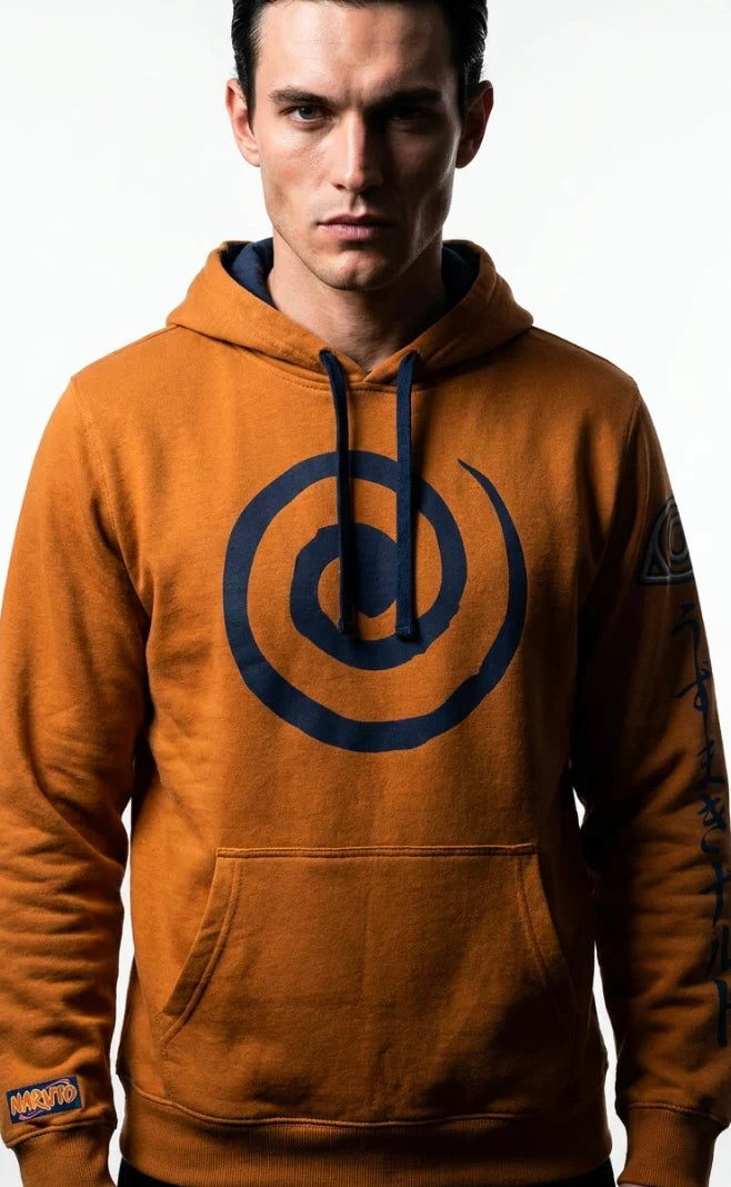 NARUTO - Naruto Symbol - Hooded Sweat (M)