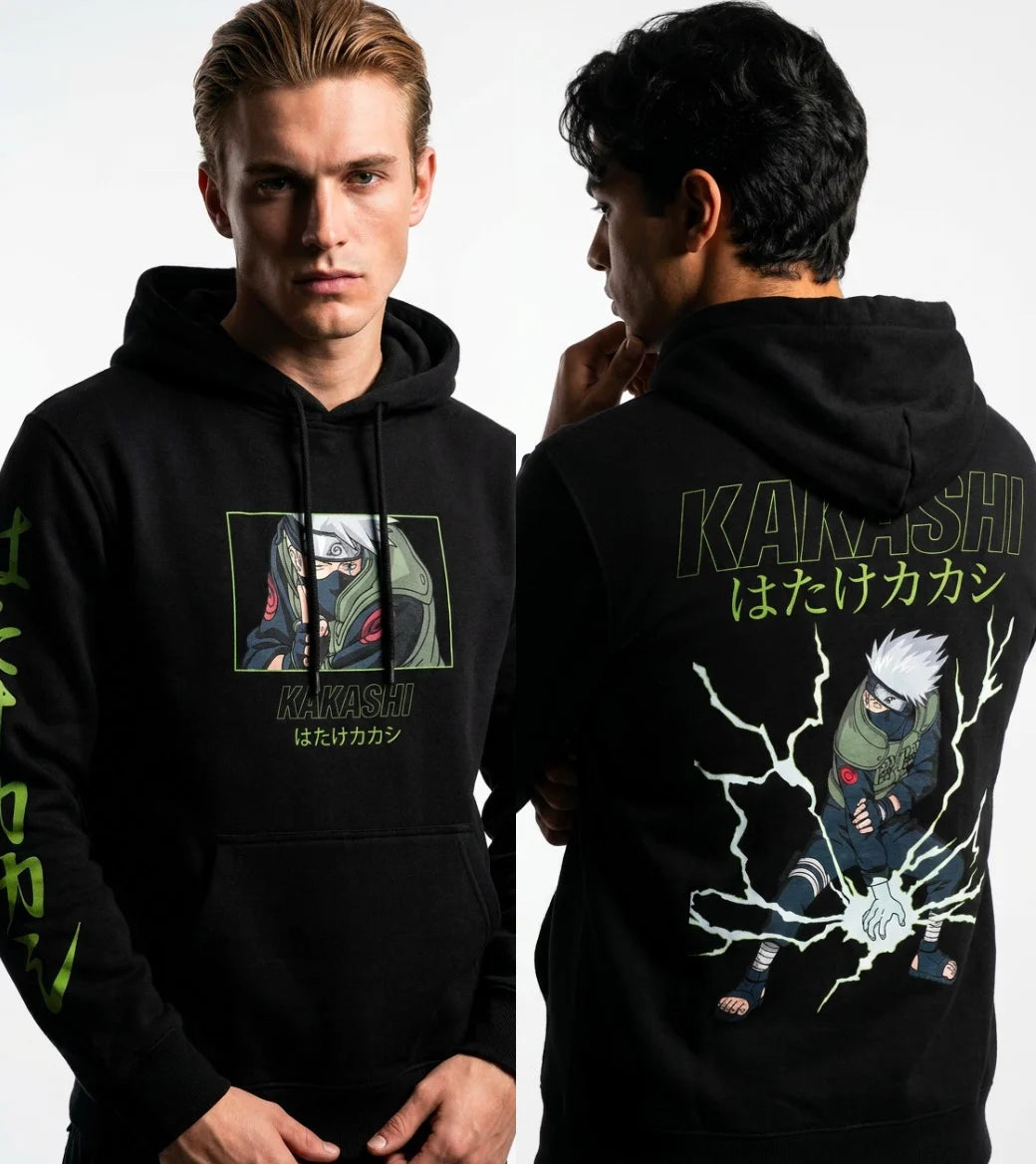NARUTO - Kakashi 1000 Birds - Hooded Sweat (XXL)