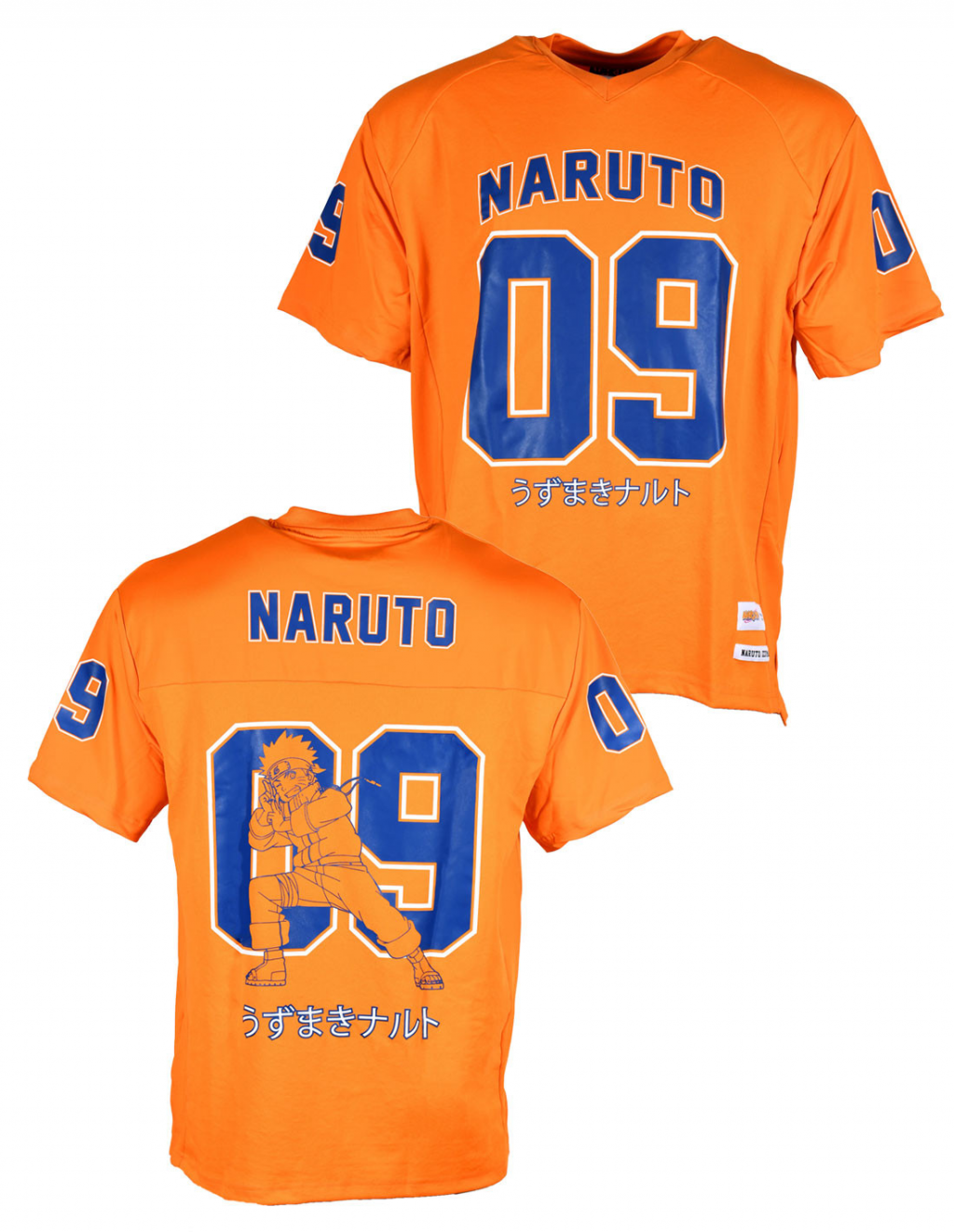 NARUTO - Naruto Uzumaki - T-Shirt Sports US Replica unisex (XL)
