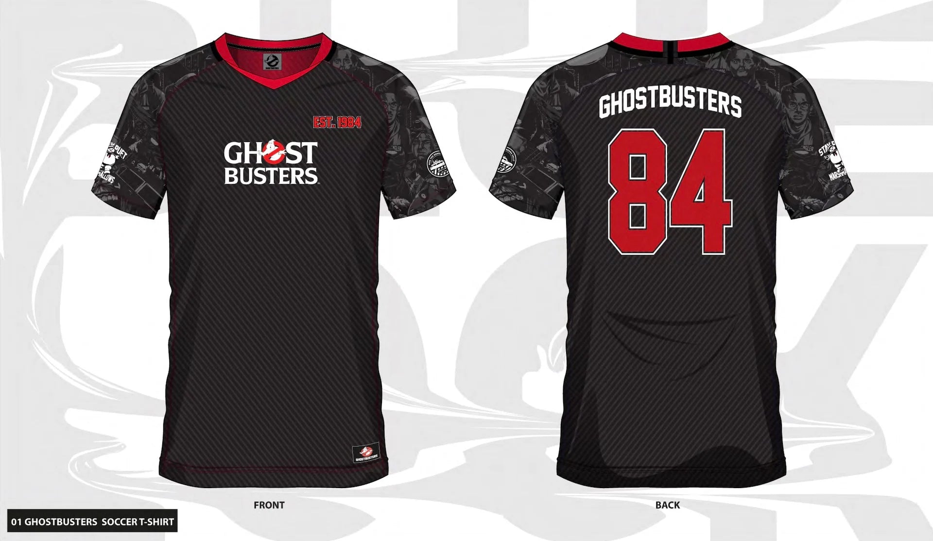 GHOSTBUSTERS - Ghostbusters 84 - Soccer Jersey Men (XL)