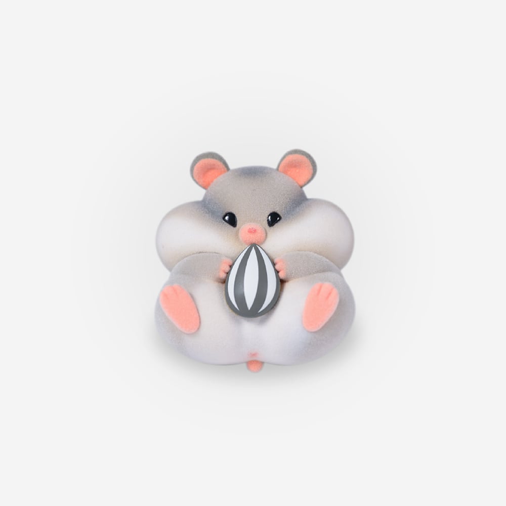 FLOCKING RICH HAMSTER - Hamster's Daily life - 4-7cm