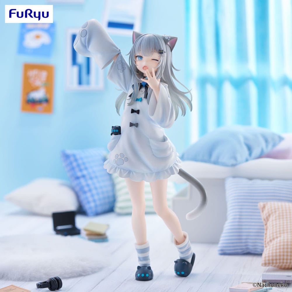 VIRTUAL YOUTUBER - Nachoneko - Trio Try Statue 22cm