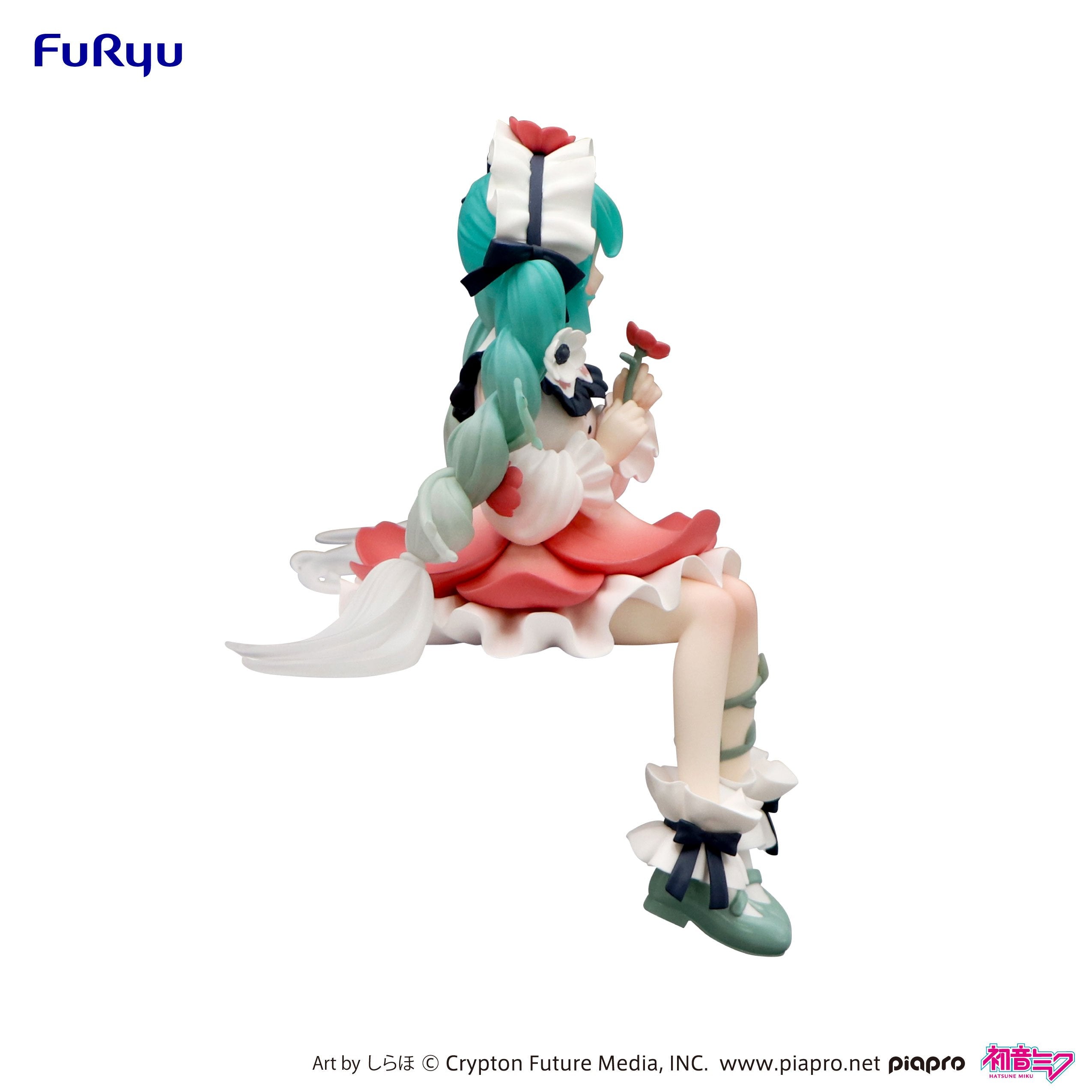 HATSUNE MIKU - Flower Fairy Anemone - Statue Noodle Stopper 14cm