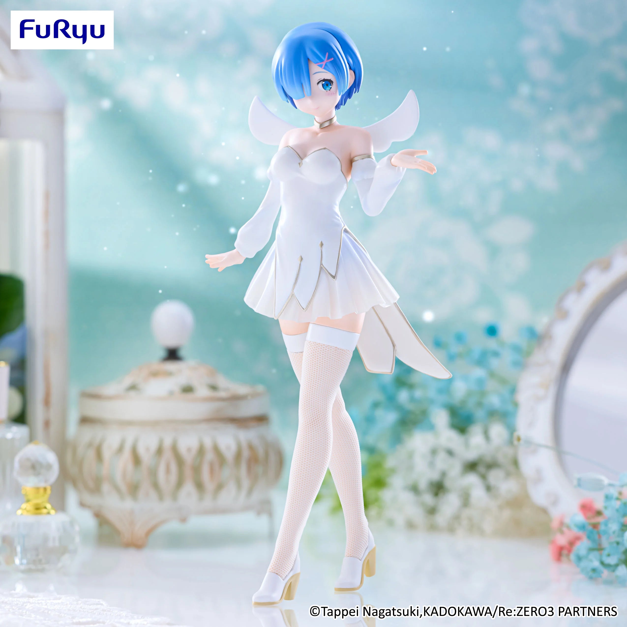 RE ZERO - Rem "Little Wings" - Statue Bicute Pure 25cm