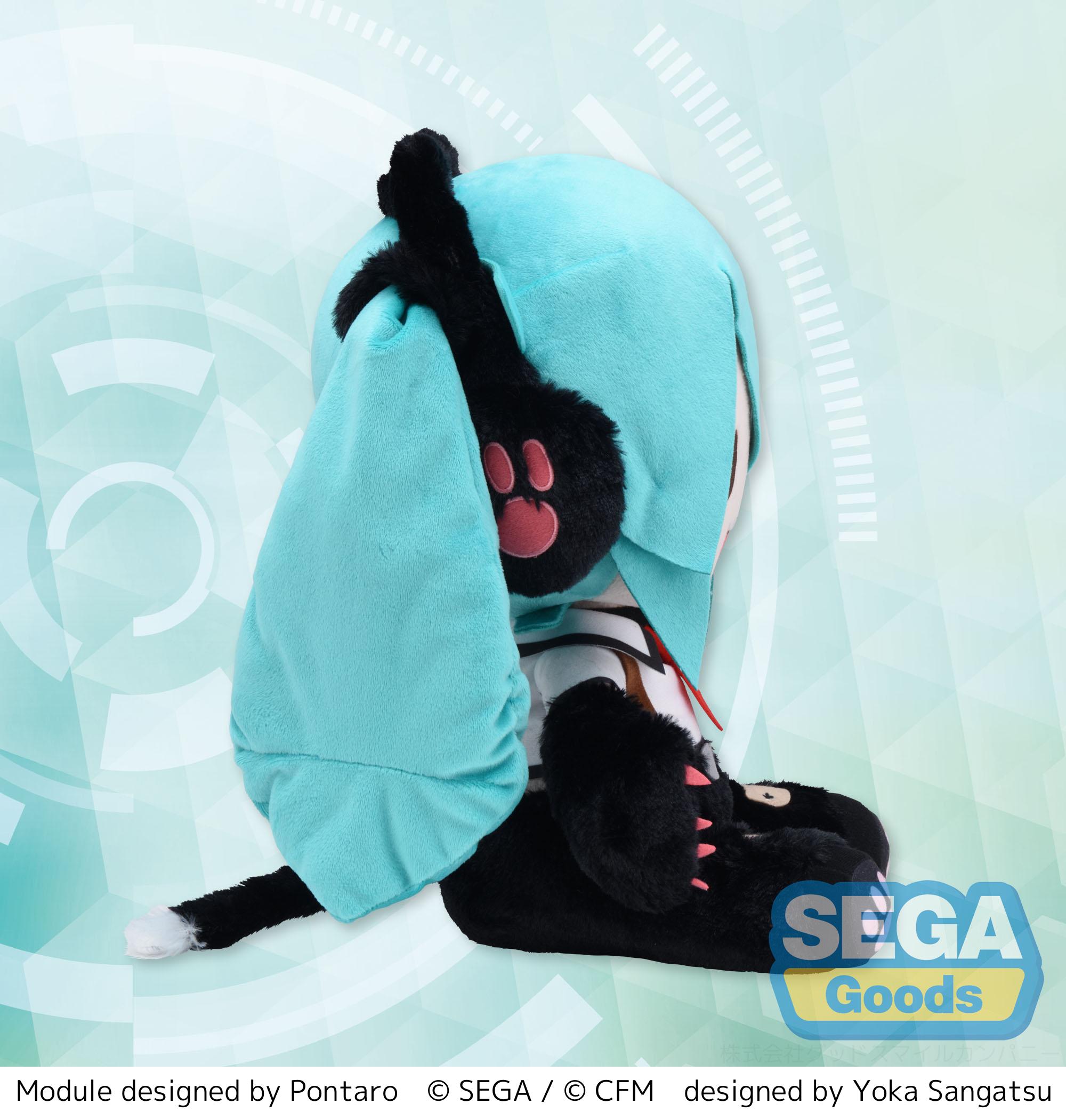 HATSUNE MIKU - Miku Kitty Cat - Plush 30cm