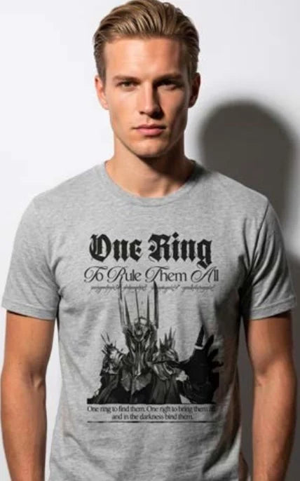 LORD OF THE RING - One Ring - T-Shirt (L)