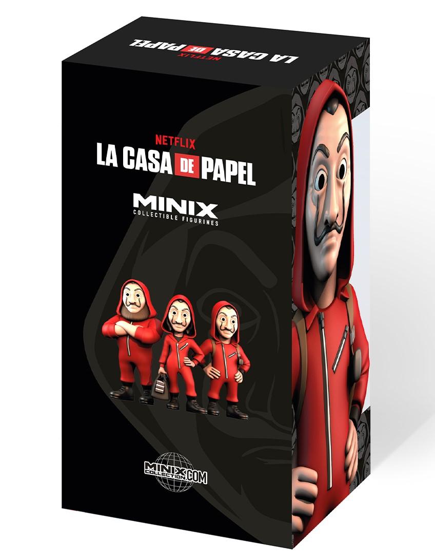 LA CASA DE PAPEL - Berlin avec Masque - Figurine Minix 12cm