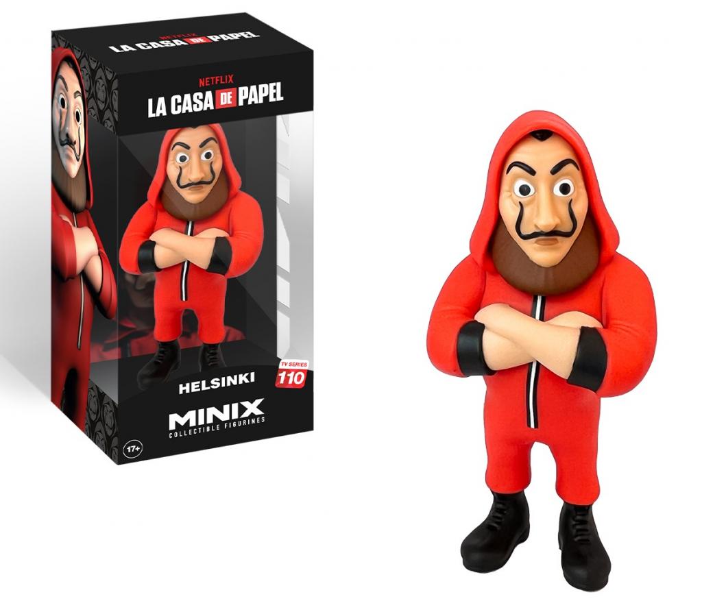 LA CASA DE PAPEL - Helsinki avec Masque - Figurine Minix 12cm