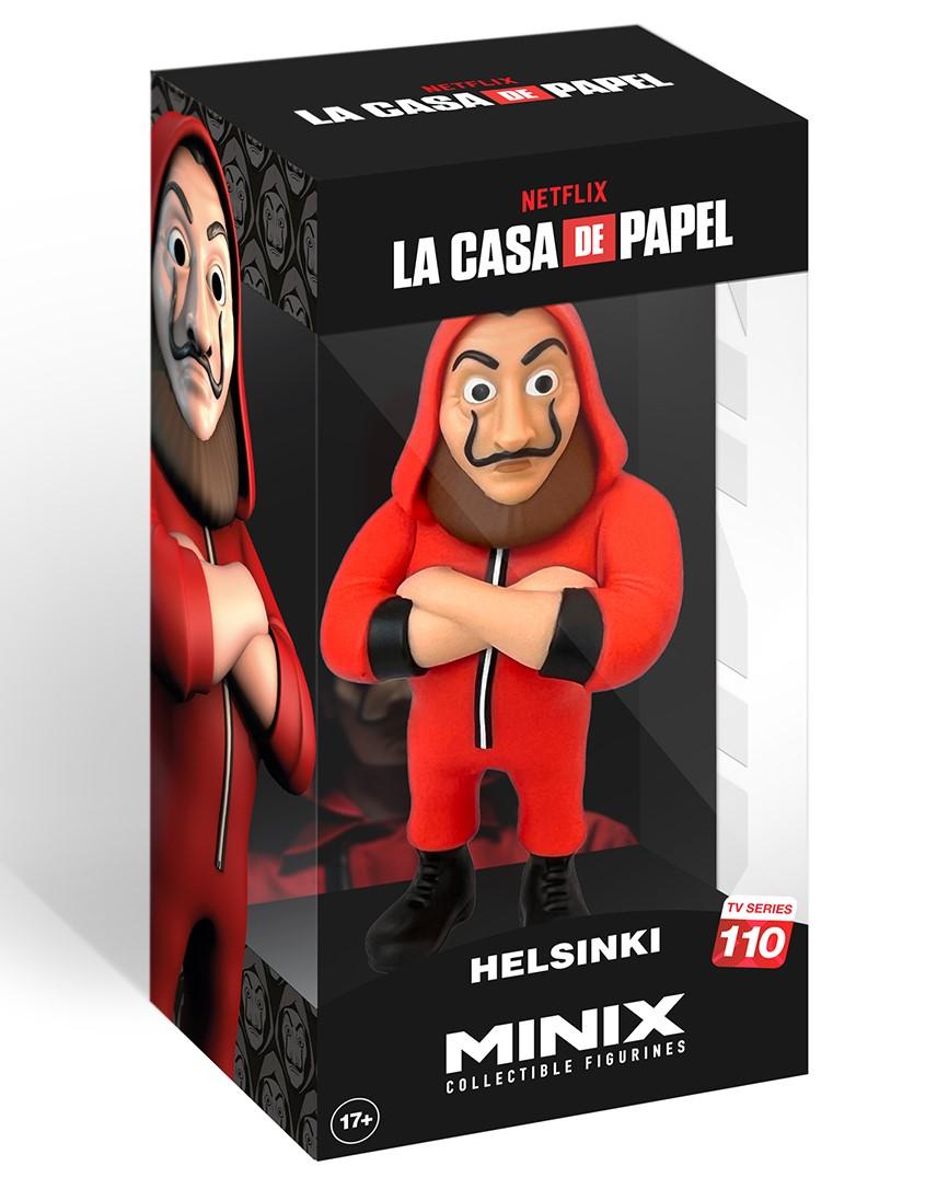 LA CASA DE PAPEL - Helsinki avec Masque - Figurine Minix 12cm