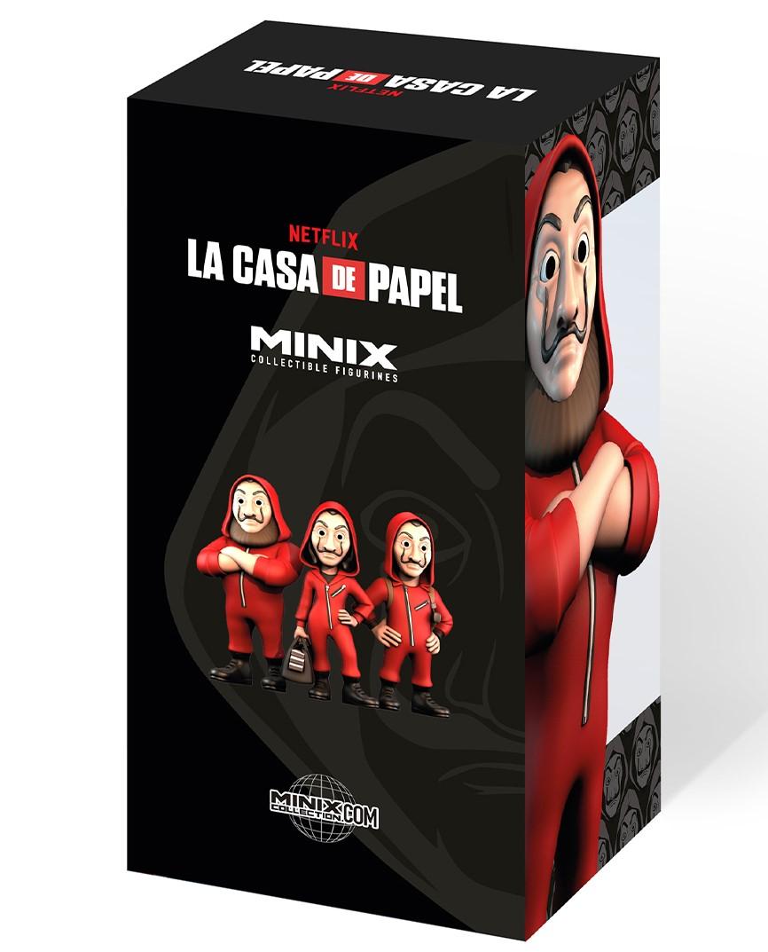 LA CASA DE PAPEL - Helsinki avec Masque - Figurine Minix 12cm