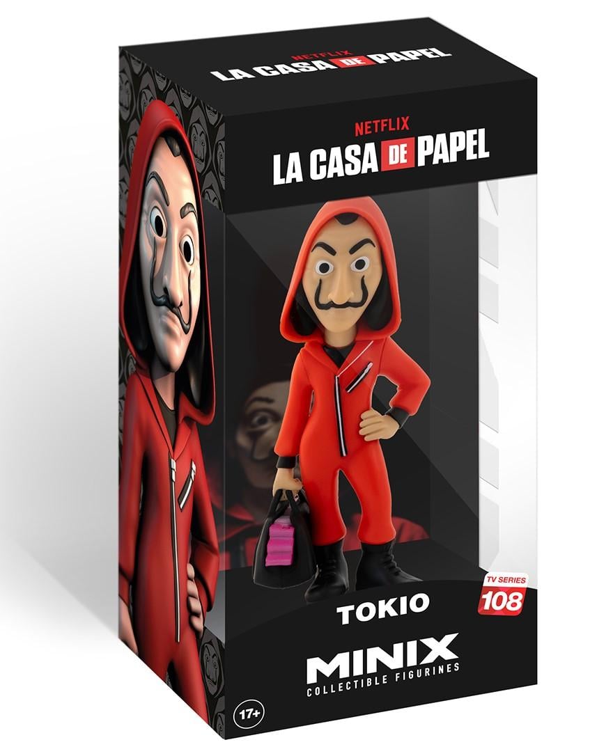 LA CASA DE PAPEL - Tokyo avec Masque - Figurine Minix 12cm