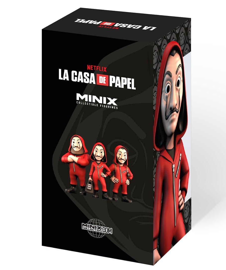 LA CASA DE PAPEL - Tokyo avec Masque - Figurine Minix 12cm