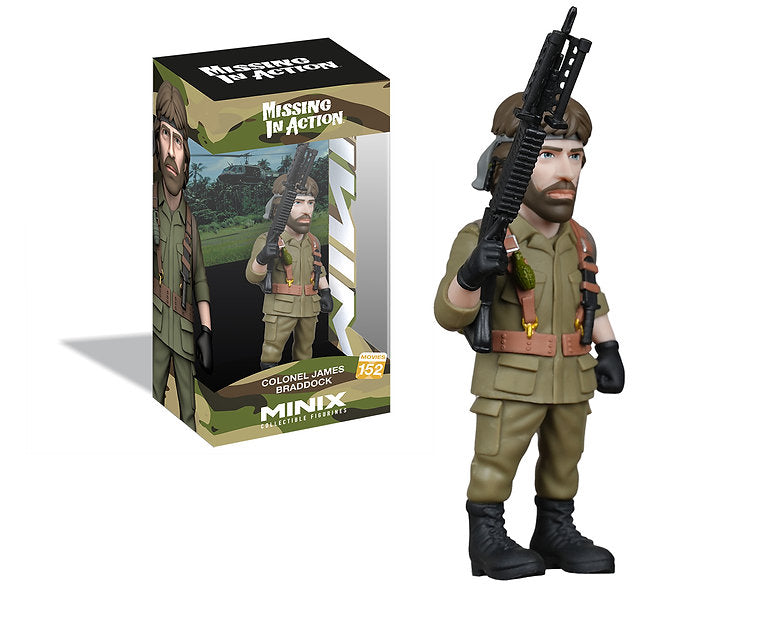 MISSING IN ACTION - Chuck Norris - Figure Minix 12cm