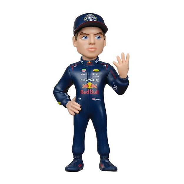 RED BULL - Max Verstappen "4 World Champion" - Figure Minix 12cm